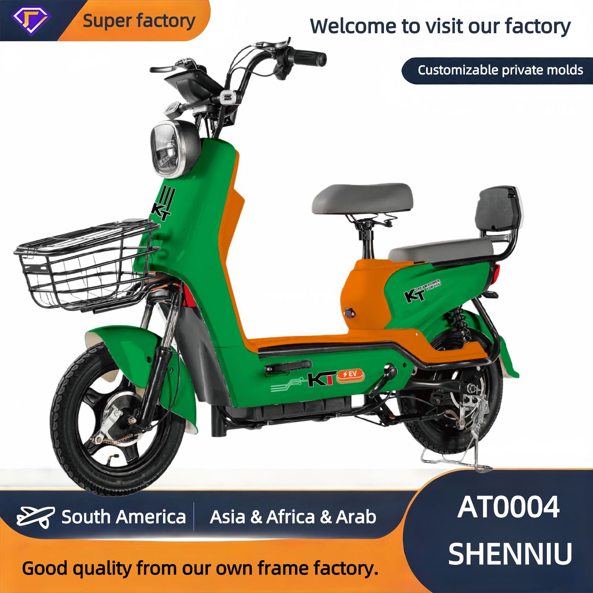 Best Budget Electric Bike 48V 25AH - Long Range Commuter E-B