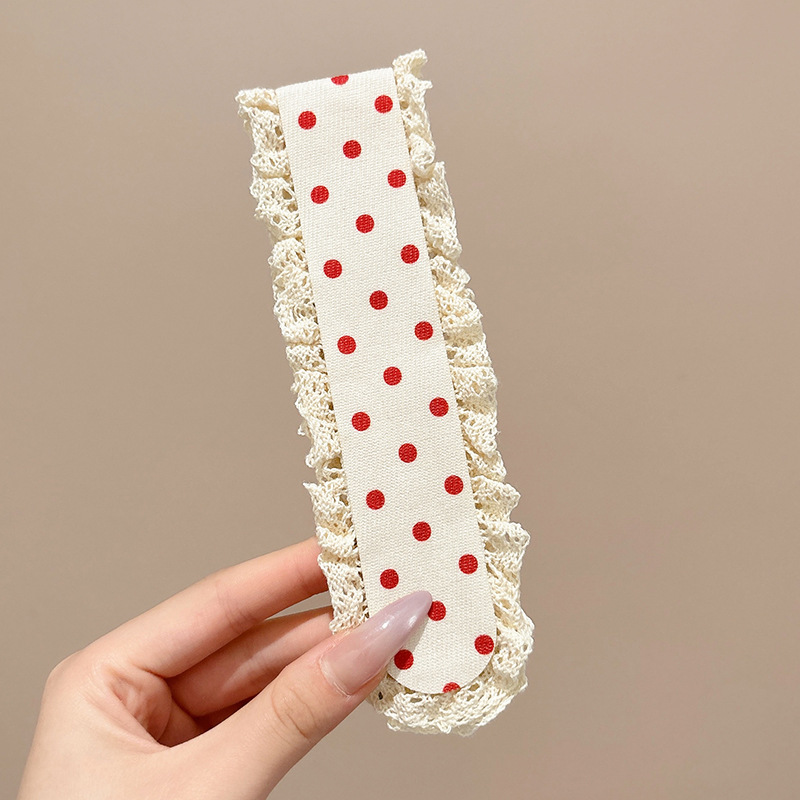 Flequillo para niños, artefacto de acabado de cabello roto, niña no lastima el cabello, cinta para el cabello con velcro, diadema en la frente de niña, tocado