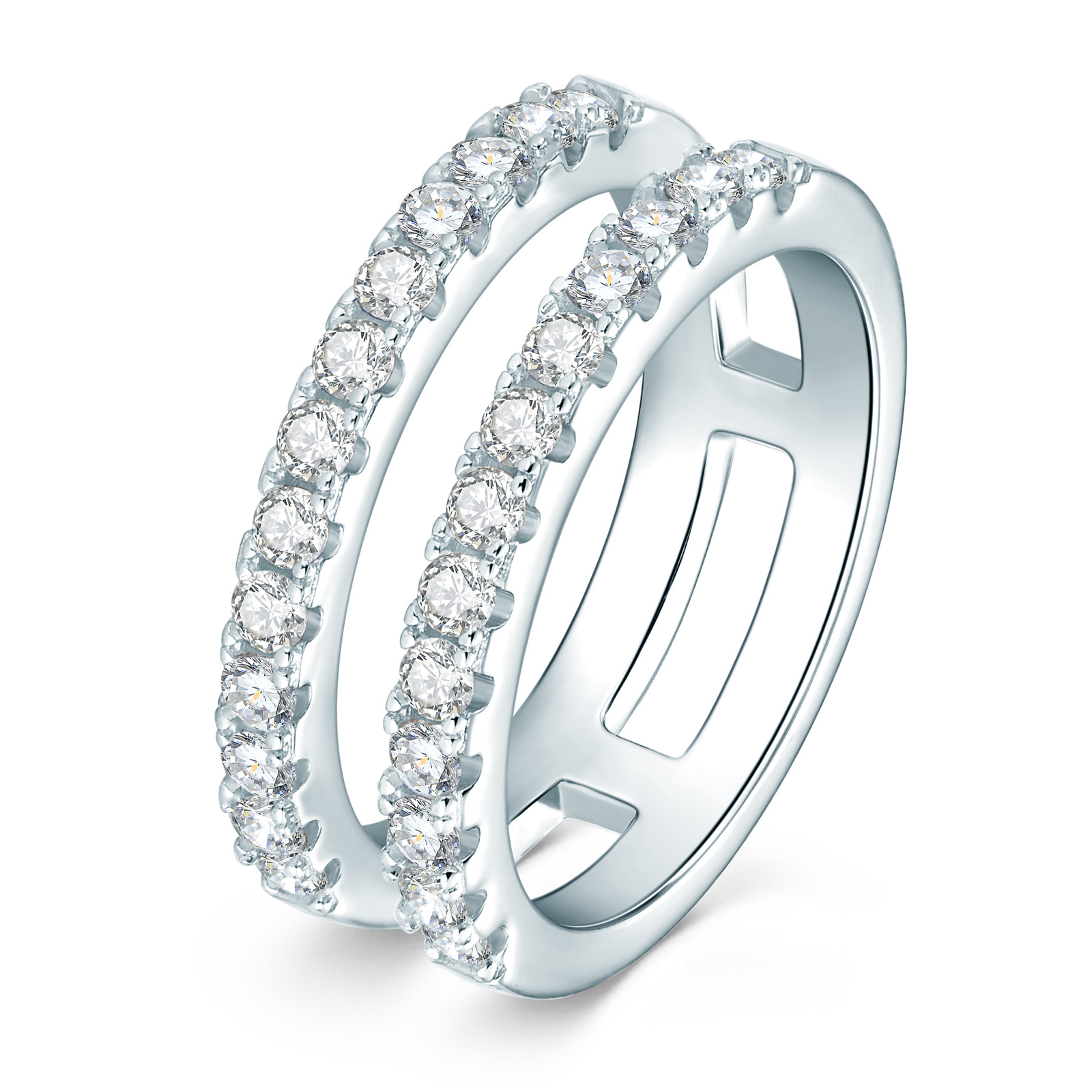 fashionable trend geometric design ring
