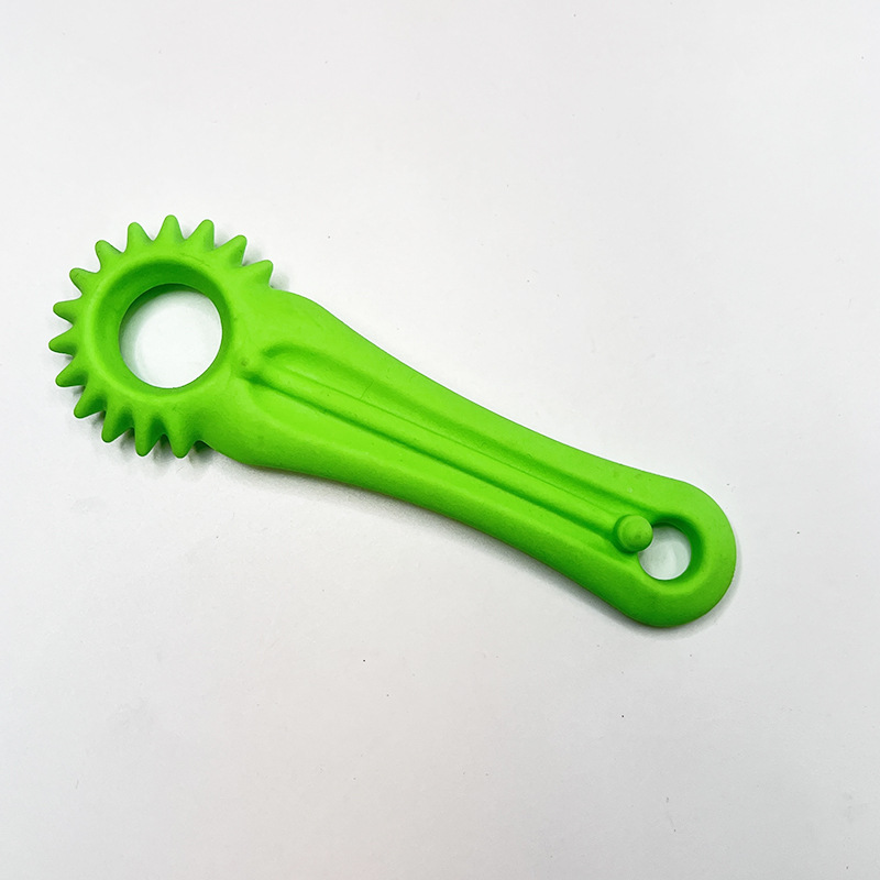 Nuevo perro de juguete hueso sólido molar diente limpieza TPR círculo mordedura-resistente entrenamiento de juguetes para mascotas suministros al por mayor