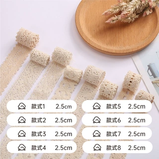 软饰服装机织棉线桌布辅料手工DIY窗帘材料材质宽花边荷叶边下摆