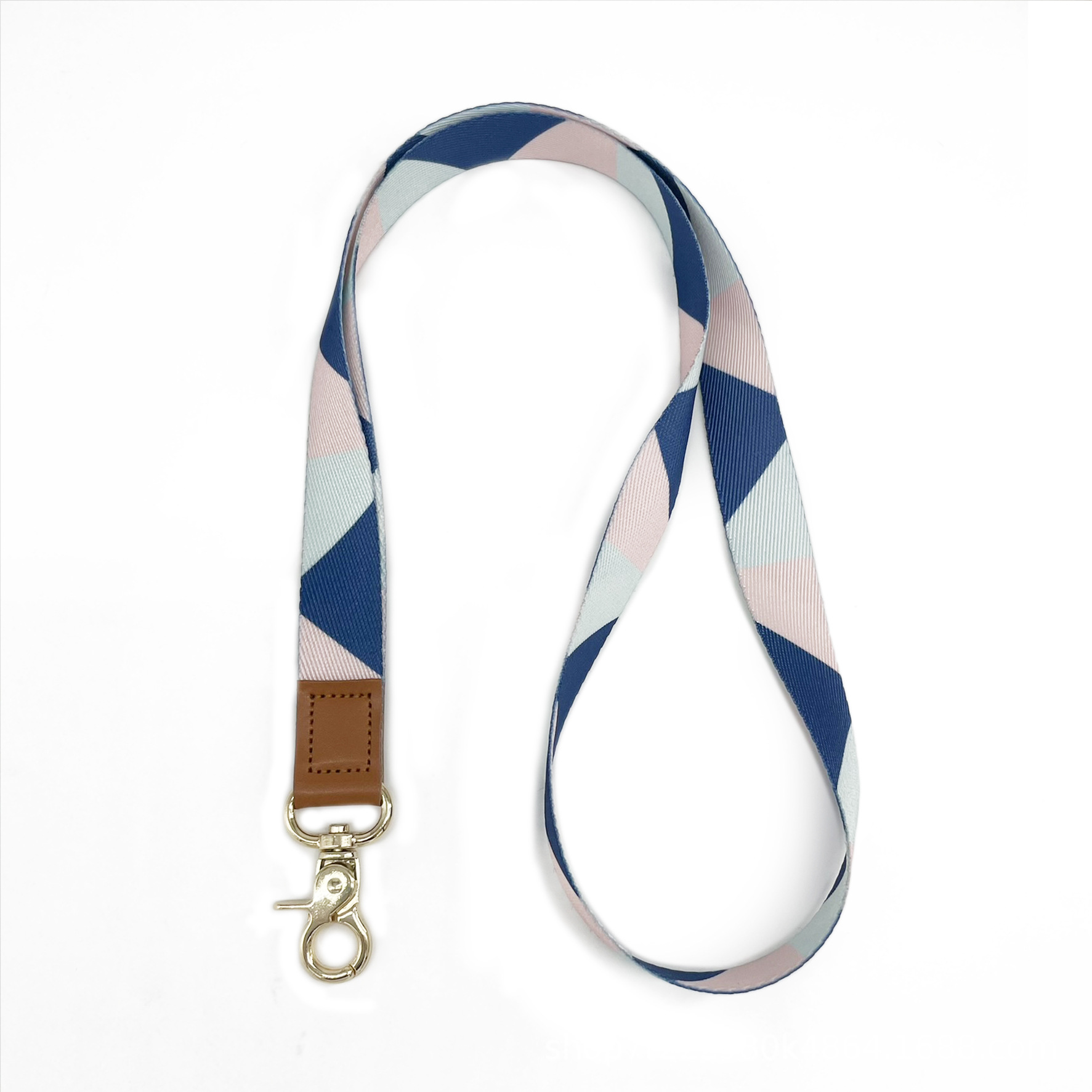 Suministro directo de fábrica transferencia térmica llavero cordón perezoso cuero poliéster correa de muñeca Halter teléfono móvil insignia cordón largo