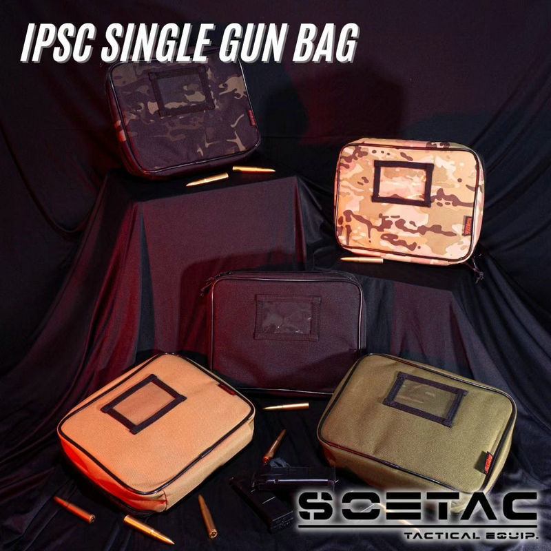 Bolsa de almacenamiento de pistolas Glock tácticas bolsas de transporte de nylon 206 bolsas de equipo de disparo impermeables al por mayor transfronterizas