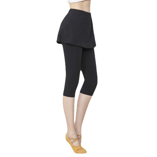 Dance culottes women's modal aerobics pants body exercise pants classical ballet dance pants tight yoga pants