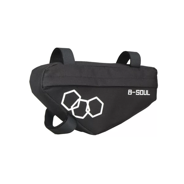 B-Soul Bicycle Triangle Bag, Upper Tube Bag, Bicycle Front Beam Bag, Triangle Bag, Saddle Bag, Tool Bag, Cycling Equipment