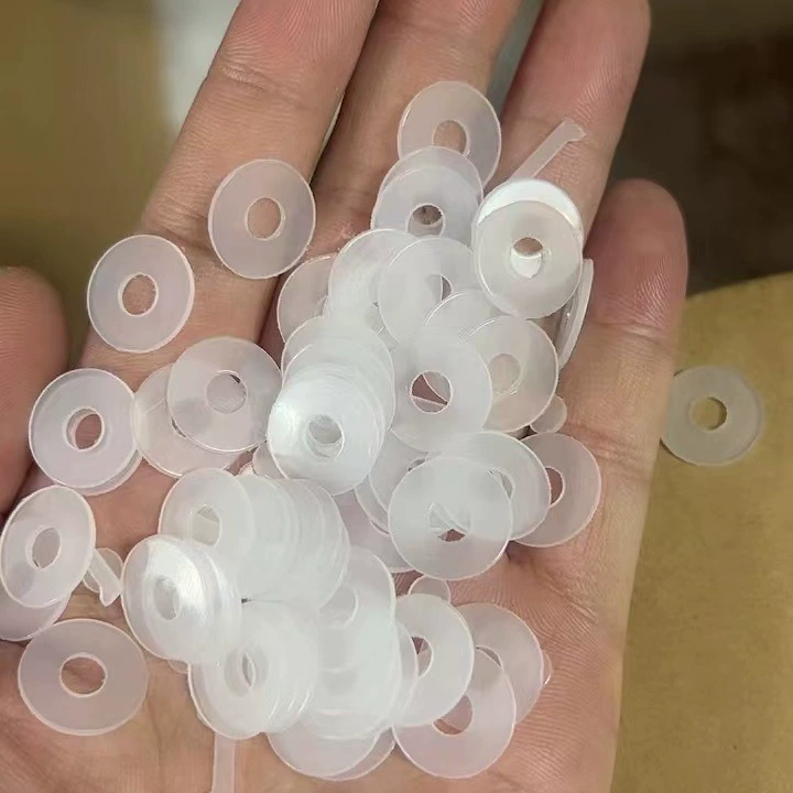 Производитель оптовая прозрачная ПВХ прокладка износостойкая круглая плоская прокладка водонепроницаемая прокладка винт ПВХ шайба Спецификация может быть установлена