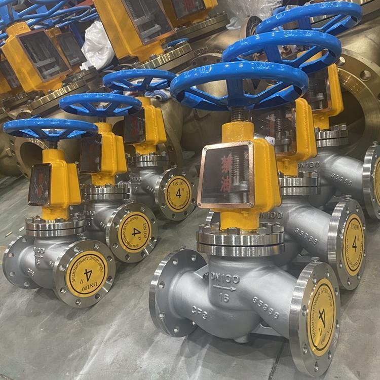 JY41W-16T DN25 氧气管路截止阀 阻燃性好 单方向 硬密封 耐磨损