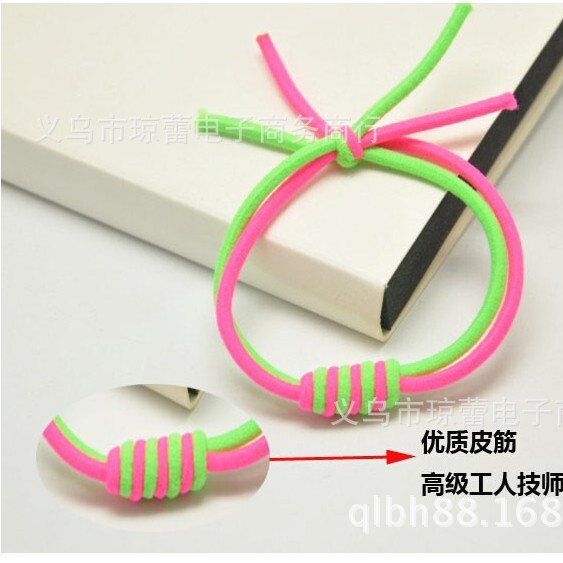 Personalized new Korean hair accessories double -line double -color…