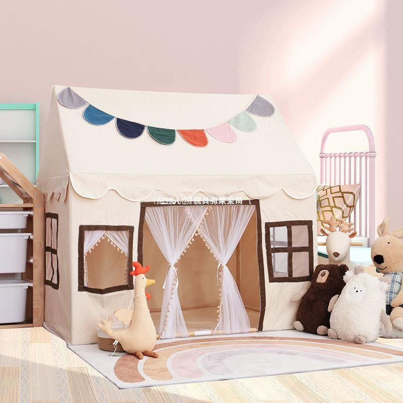 Детская палатка для дома и улицы, для мальчиков и девочек, игрушечный игровой домик, большой домик для дома