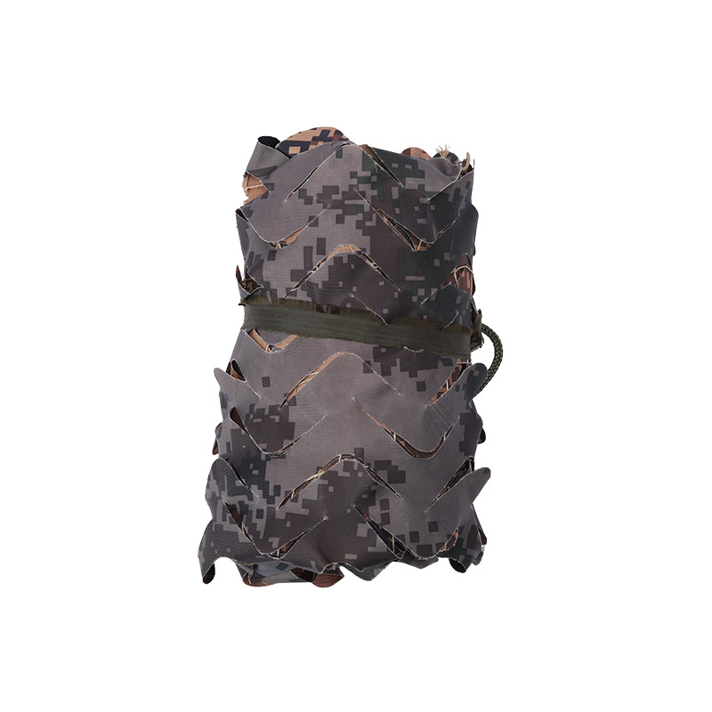 420D双面印花阻燃防航拍伪装网遮阳网丛林防护网绿化网防水