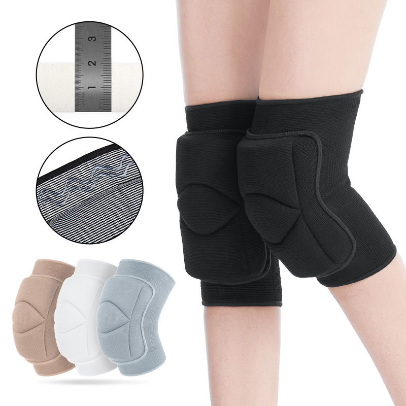 goods in stock motion Knee pads men and women winter keep warm Cold proof knee Basketball Riding run dance sponge Patella