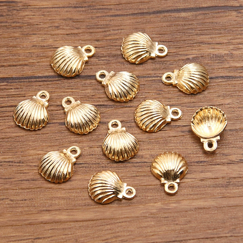 Ювелирные подвески из сплава huan, 10 шт. KC gold, морская тематика: морская звезда, ракушка, рыба