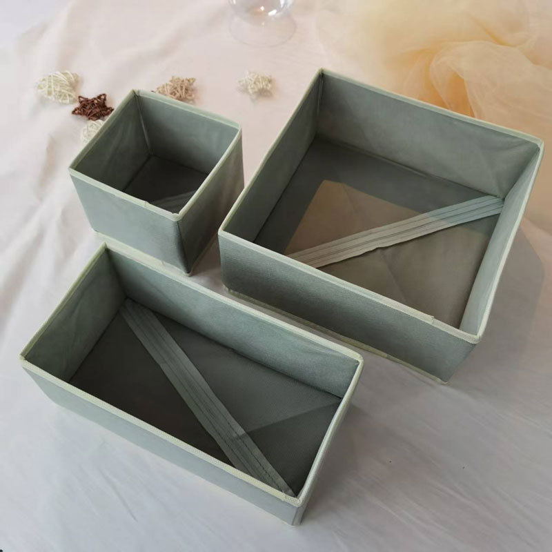 Caja Organizadora Plegable para Ropa Interior de Tela, Lavable, para Cajones image 52