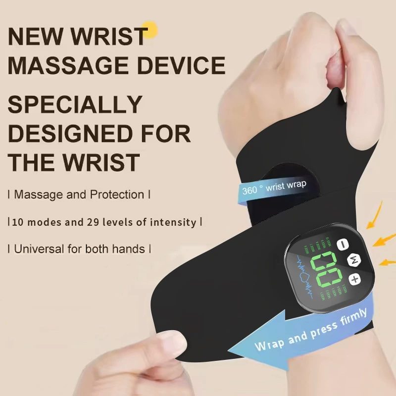 厂家直销EMS手部按摩仪电动揉捏关节鼠标手家用护腕震动按摩仪器