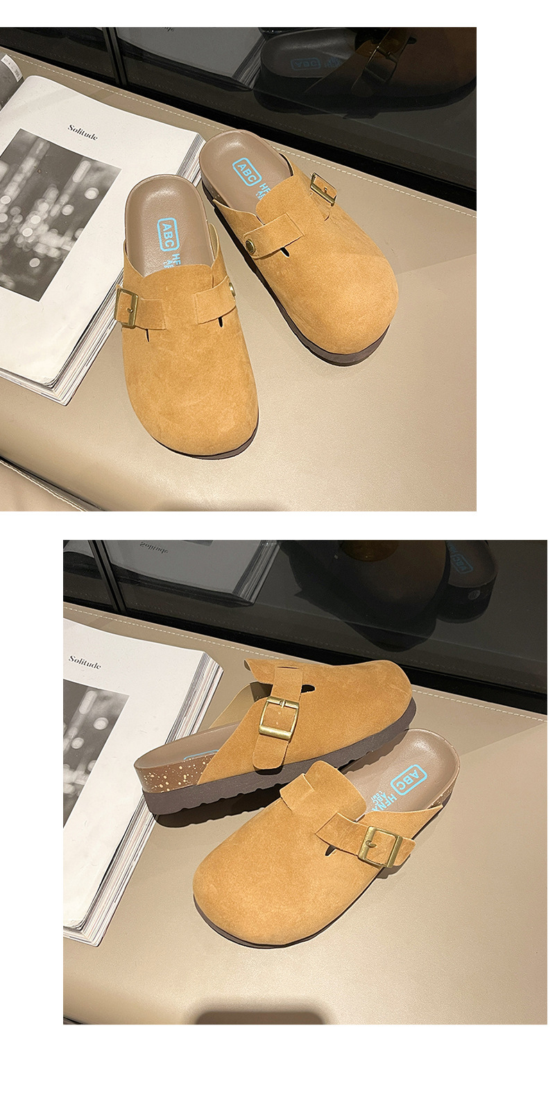 Ciabatte infradito da donna Ciabatte regolabili impermeabili sintetiche per interni_voghion.com