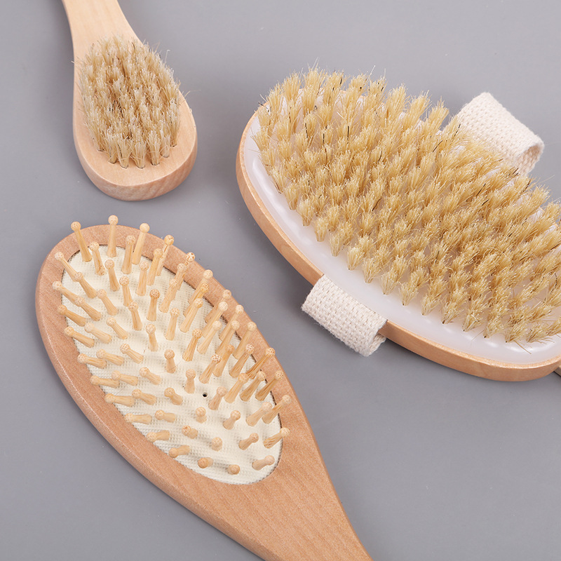 Suministro directo de fábrica desmontable en caja cepillo de mango largo cepillo de cojín de aire baño Baño limpieza masaje cepillo traje de baño