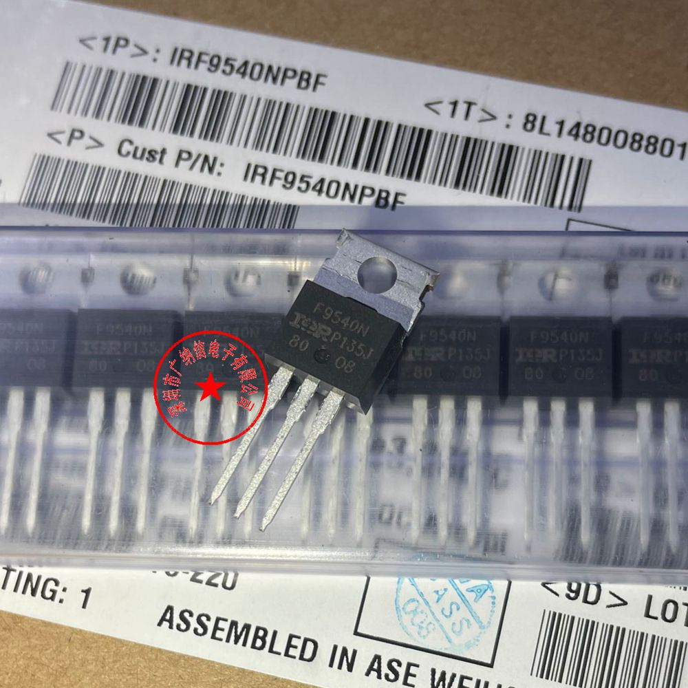 全新原装现货 F9540N=IRF9540NPBF 场效应管P沟道MOS管 23A100V