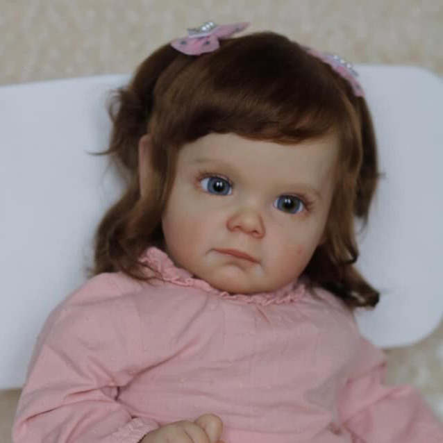 Muñeca Bebé Reborn de Vinilo Pintado a mano 3D para Niños