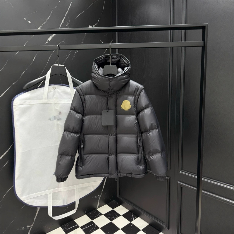 M+ Correct Version Classic Down Jacket Autumn/Winter New Men's and Women's Original Label In Stock Warm High Quality M+ Correct Version Classic Down Jacket Autumn/Winter New Men's and Women's Original Label In Stock Warm High Quality
