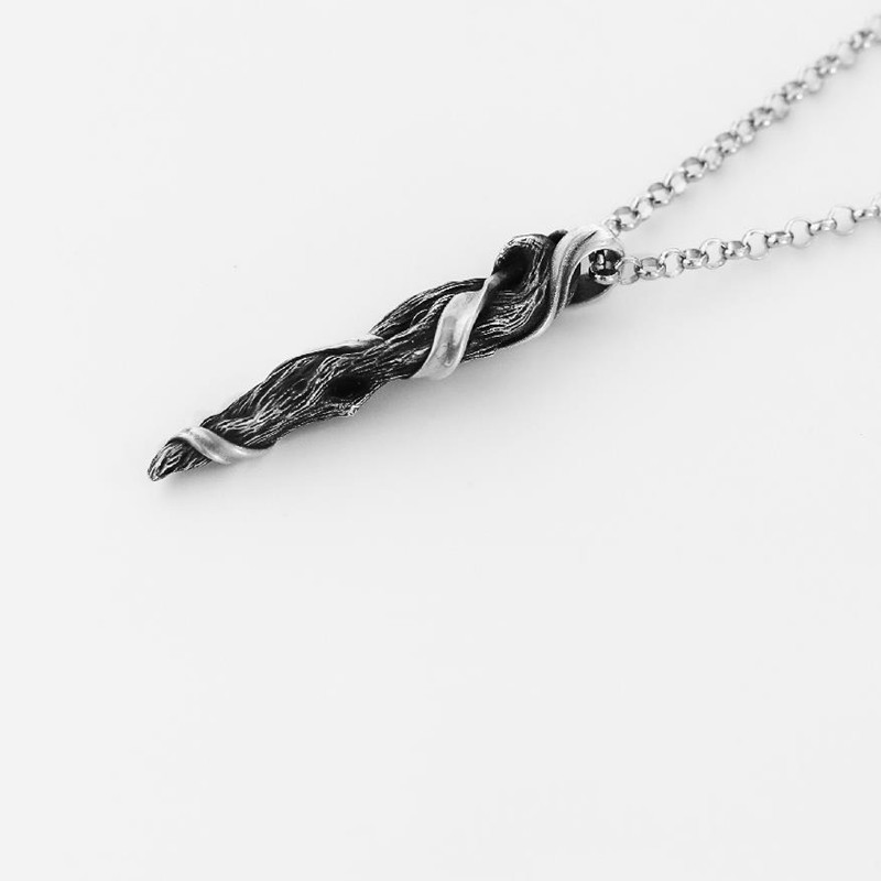 Floating Wood Pendant Necklace Personalized Hip Hop Jewelry_voghion.com