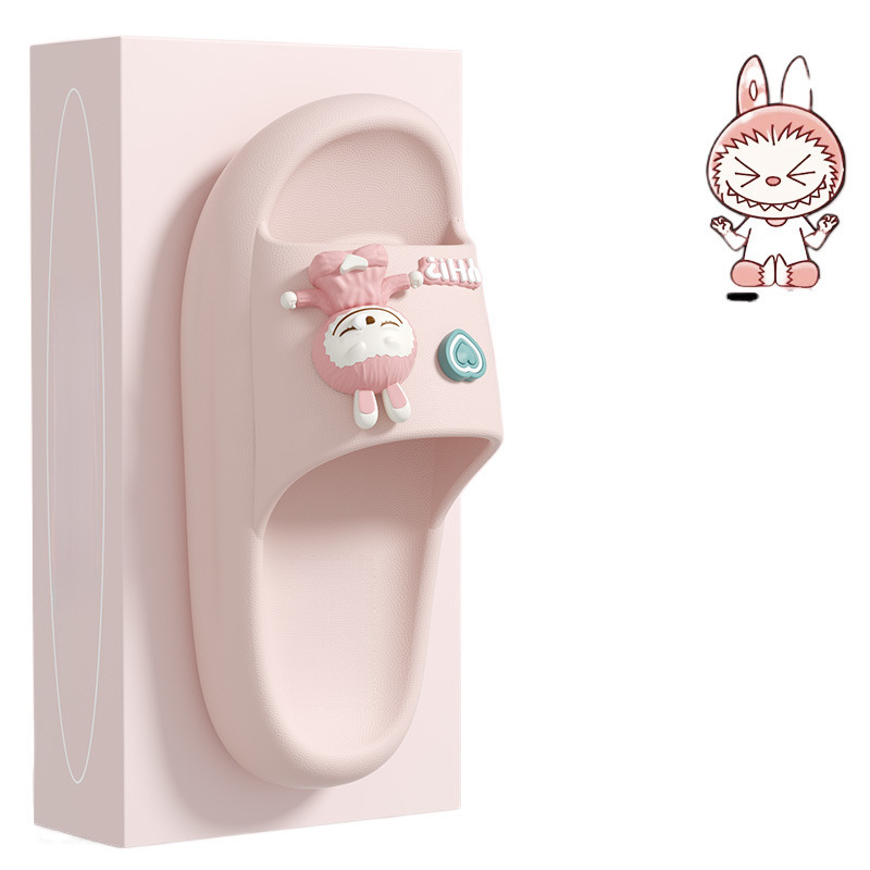 Pisar la mierda, pantuflas, verano femenino, nuevo interior, baño en casa, antideslizante, desodorante, lindas sandalias de suela gruesa para uso externo