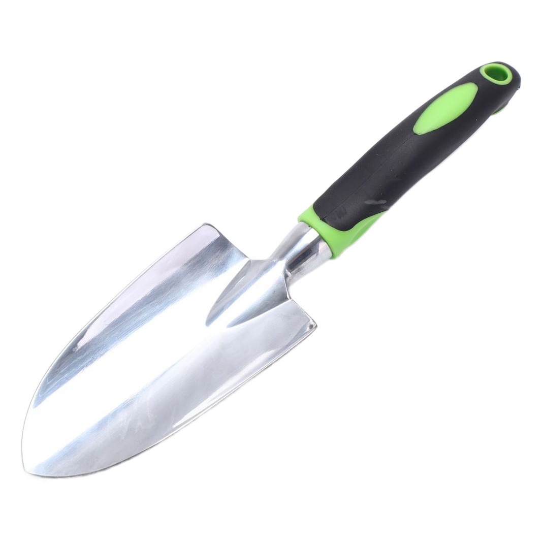 Pala de flores herramientas de jardinería pala de jardín de cinco piezas Suelo Suelto plantación de vegetales flor aleación de aluminio de acero inoxidable pala pequeña rastrillo