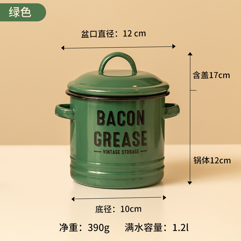 Tarro de esmalte (verde)