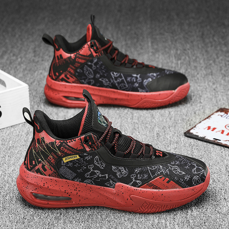 New sneaker Mesh Basketball Shoes High-top Student War Boots Men's Shoes Fashion Mid-top Casual Shoes Running Shoes New sneaker Mesh Basketball Shoes High-top Student War Boots Men's Shoes Fashion Mid-top Casual Shoes Running Shoes