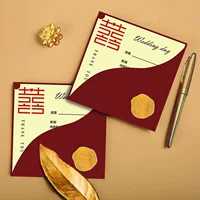 Свадебное приглашение европейского стиля, приглашение на свадьбу, печатный стиль, новый простой нишевый дизайн, прямые продажи производителя