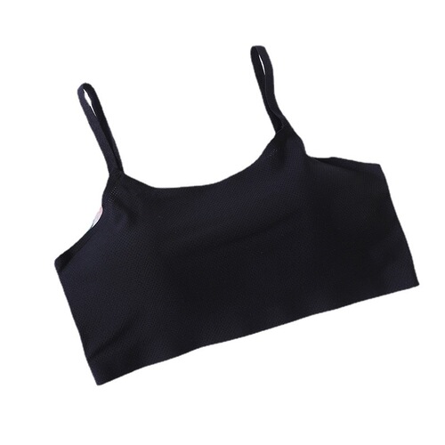 Cross-border non-wired ice silk sexy simple bra anti-exposure one-piece tube top underwear wholesale