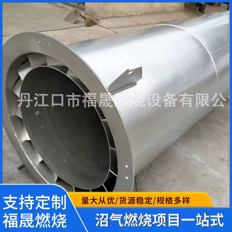 沼气火炬500-600立方沼气处理成套设备 沼气燃烧 废气处理设备