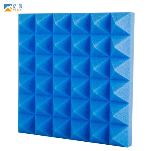 Acoustic foam wall insulation, sound-absorbing foam bedroom live stream drum room recording studio KTV pyramid sponge soundproof board material