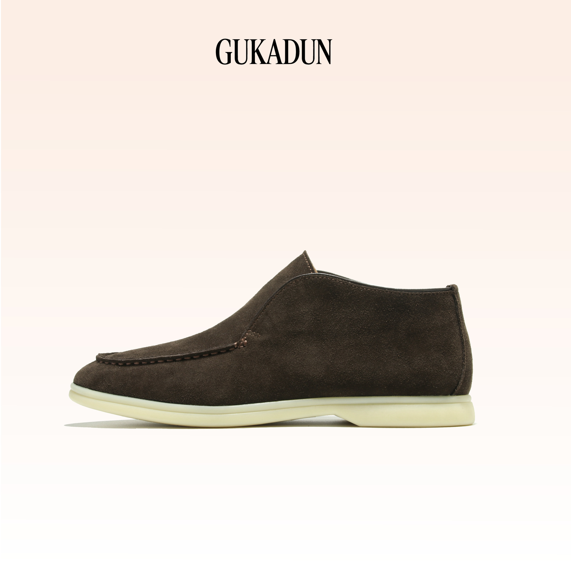 2026 primavera y otoño nuevos zapatos de cuero genuino Lefour zapatos de altura de un pie con suela suave de hombre con el mismo tipo de zapatos LP