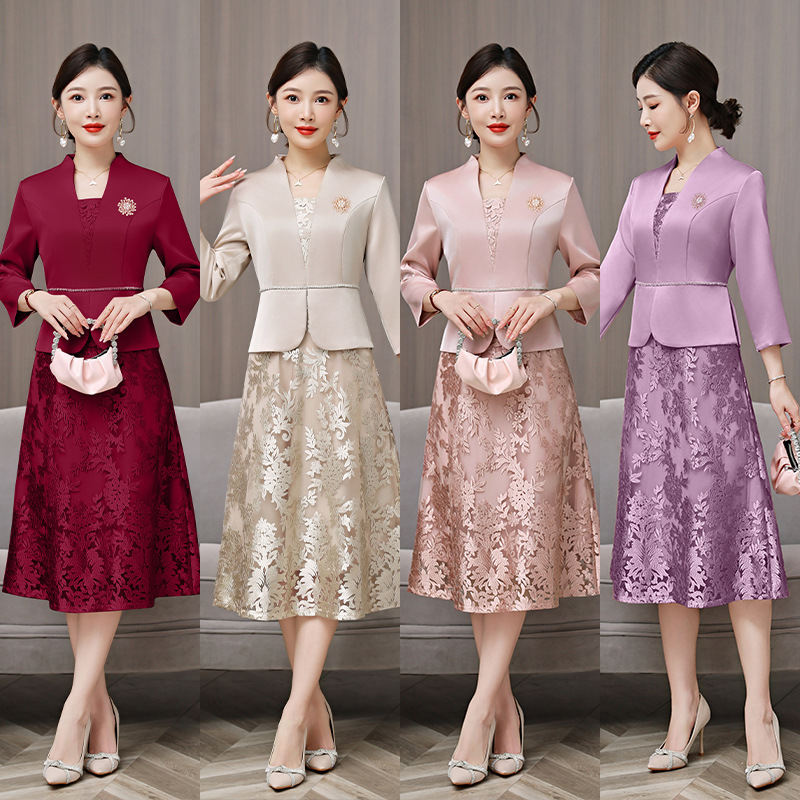 Yqwl5656 Xipopo Wedding Banquet Dress Toasting Dress 2025 Autumn and Winter New Style Young Mother Elegant Slim Dress Yqwl5656 Xipopo Wedding Banquet Dress Toasting Dress 2025 Autumn and Winter New Style Young Mother Elegant Slim Dress