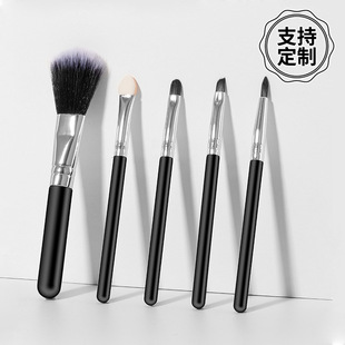 Cross-Border Makeup Brush Set Foundation Brush Eye Shadow Brush Blush Brush Beauty Tools Portable Small Set Manufacturer Genuine Wholesale
