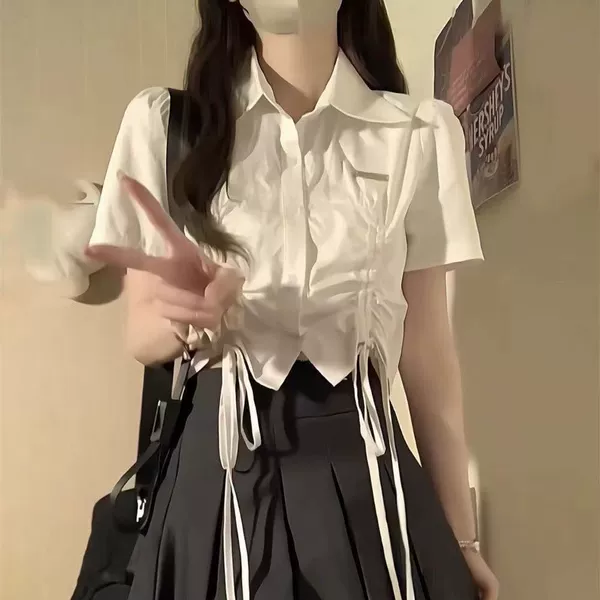 Single piece of white shirt