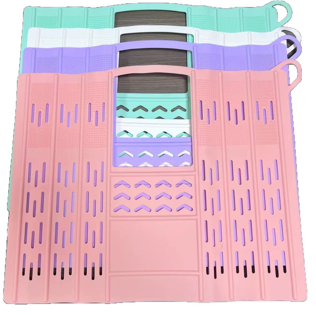 (Cross-border trading), foldable silicone hygienic drying rack, Amazon
