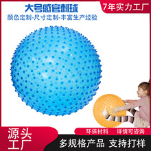 pvc儿童瑜伽按摩球大号感官刺球 加厚儿童感统训练45cm健身球器材