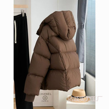 网红爆款同款羽绒棉服女短款2025冬季新款韩版宽松加厚面包服外套