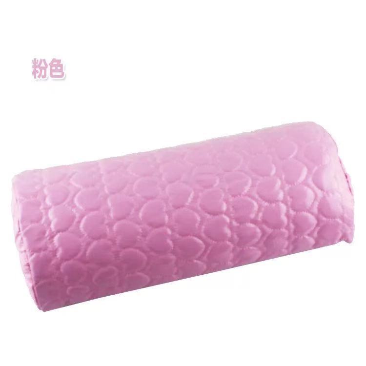 Manicura mano almohada traje conjunto completo de gama alta en línea rojo sol serie semicírculo melocotón corazón tienda de uso común pad mano herramientas ventas directas de fábrica