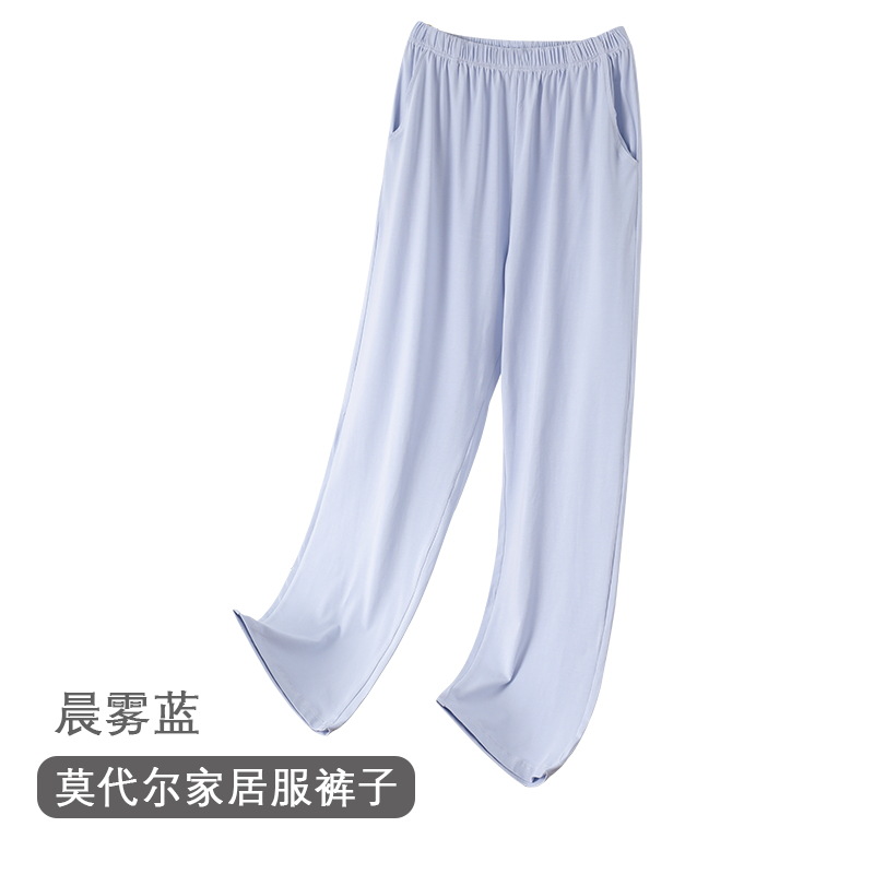 705 아침 안개 파란 바지 남성 (양쪽에 주머니)