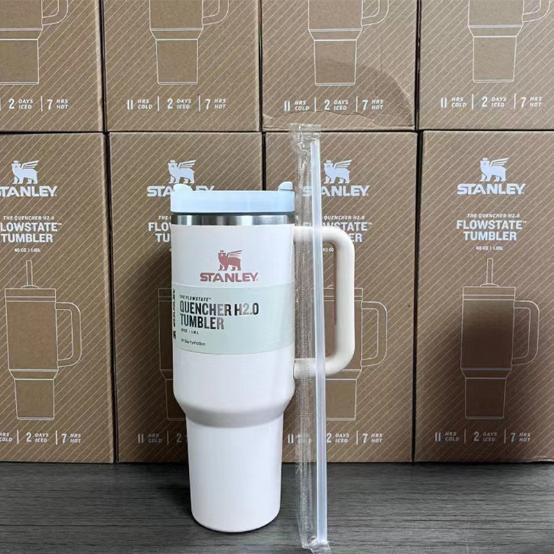 跨境亚马逊史丹利保温杯stanley2代40OZ大容量冰霸不锈钢车载吸管|undefined