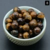 8mm tiger eye stone (perforated single)