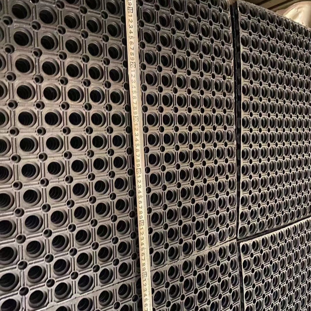 加厚厨房防滑垫防滑防水车间酒店餐厅后厨脚垫可拼接耐磨橡胶垫子