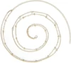 Transparent drill gold color