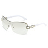 Metal glasses solar-powered, sun protection cream, sunglasses, UF-protection