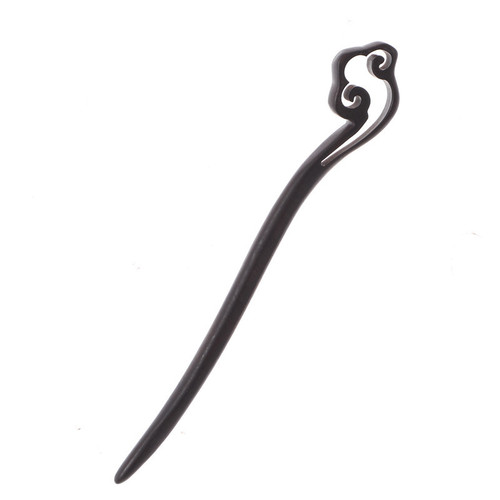Purple Light Rosewood Hairpin for Women, Ancient Style Simple Hairpin, Everyday Chignon Hairpin, New Chinese Style Rosewood Hairpin, Hanfu Head Accessory