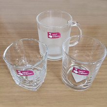 玻璃杯 家用办公饮水杯透明茶泡杯啤酒杯咖啡杯带把水杯牛奶杯子