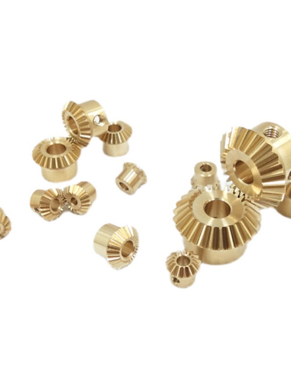 0.4 module, 0.5 module, 0.8 module, 90-degree angle, 1:1 equal-diameter conical spur gear, miniature small-modulus bevel gear