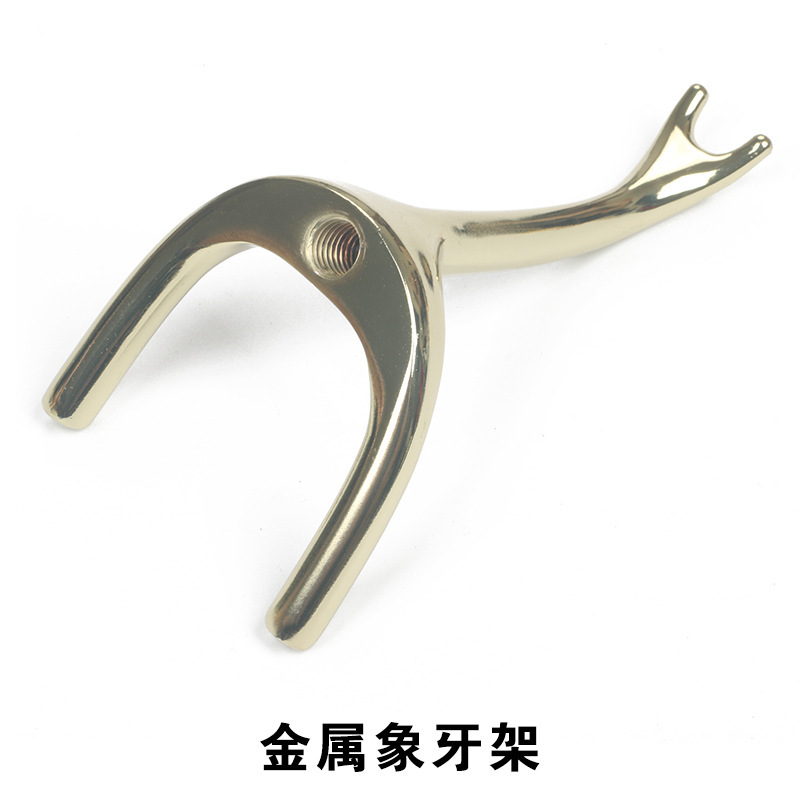 Metal ivory rack